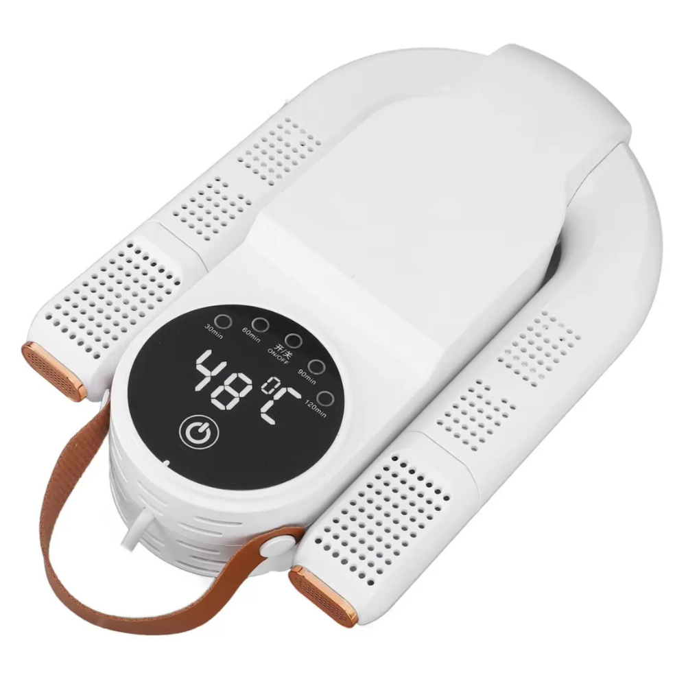 AirWarm - Faltbarer elektrischer Schuhtrockner mit 360°-Heizung für geruchsfreies Trocknen