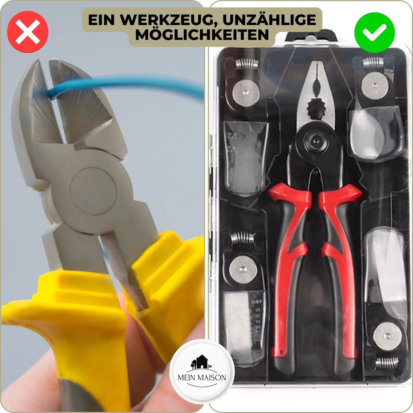 MultiGrip – 5-in-1-Griffwerkzeug für Heimwerkerarbeiten