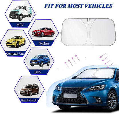 SunShade – Premium Autosonnenblende mit UV und Hitzeschutz