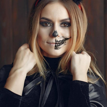 InkFable – Day of the Dead Temporäre Tattoos für auffällige Halloween-Looks