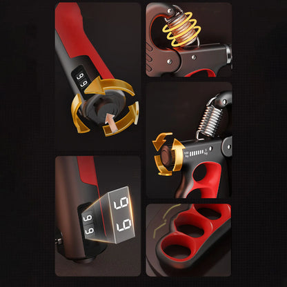 GripCore – Verstellbarer Hand- und Unterarmtrainer mit Wiederholungszähler