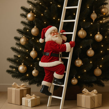 SantaClimb – Magische Weihnachtskletterfigur als Dekoration für die Feiertage