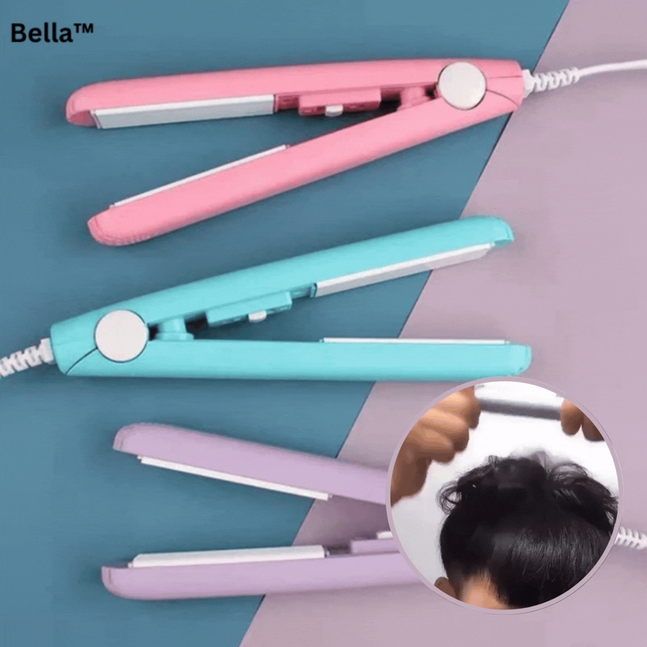 Bella – Mini-Lockenstab für schnelle und schöne Locken
