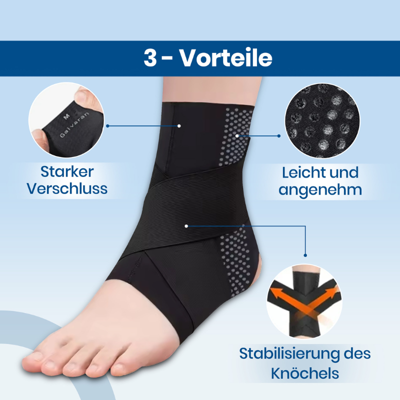 ActiveGuard – Knöchelstützbandage zur Verletzungsprävention und Stabilität