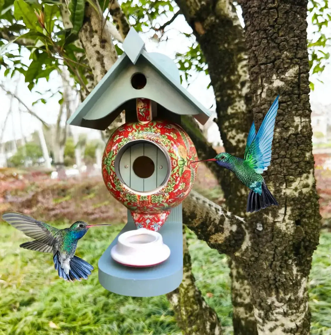 ChirpyPot – Teekannen-Vogelhaus für ein farbenfrohes Gartenparadies im Freien