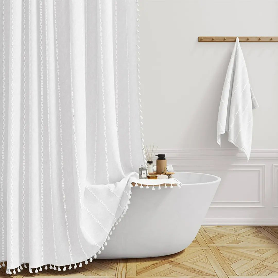 LuxeLoom – Halten Sie Ihr Badezimmer stilvoll trocken und gemütlich