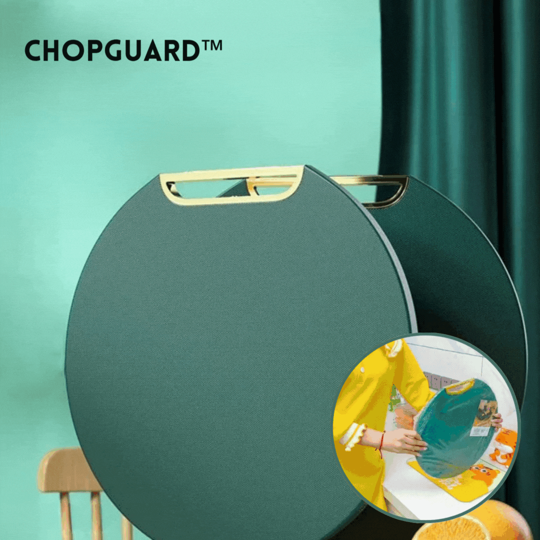 ChopGuard – Beidseitiges, rutschfestes Schneidebrett für die hygienische Lebensmittelzubereitung