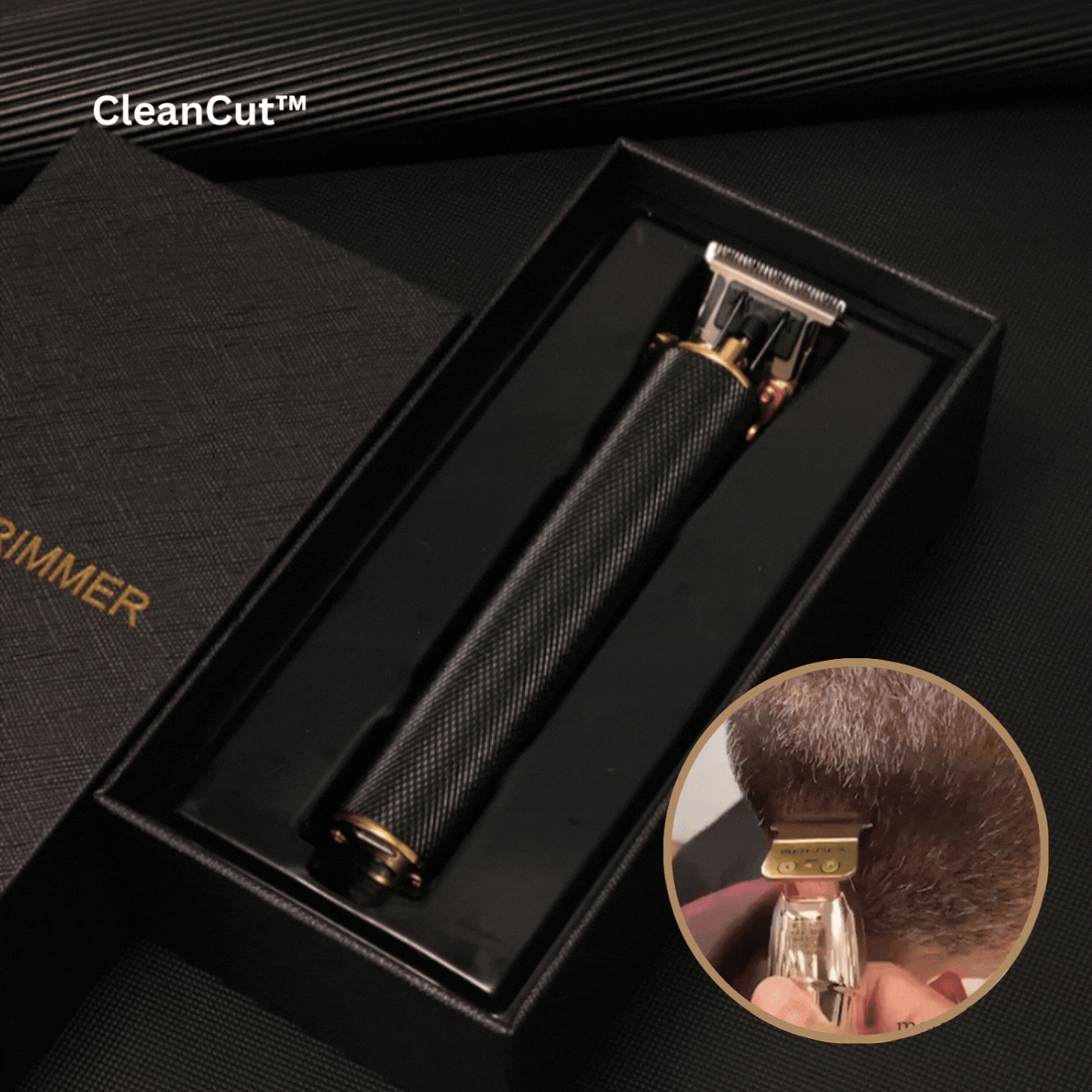 CleanCut – Präzisionstrimmer für müheloses Rasieren