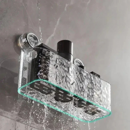 FlexRegal – Bohrfreies Badezimmer-Regal mit starker Saugkraft