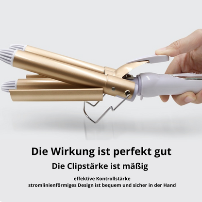 BeachWaver – Haarweller mit drei Zylindern für perfekte, mühelose Locken