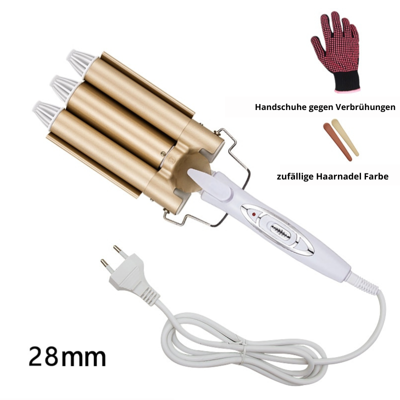 BeachWaver – Haarweller mit drei Zylindern für perfekte, mühelose Locken