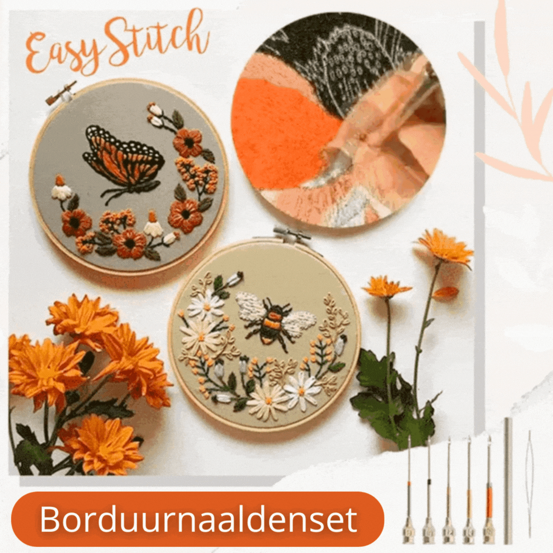 EasyStitch™ - Sticknadelset, verbessern Sie Ihr Näherlebnis!