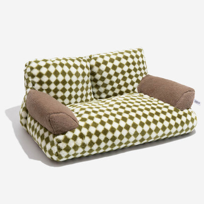 Snoozle – Haustier-Ecke im Retro-Stil mit Plüschkissen und gemütlichem Komfort