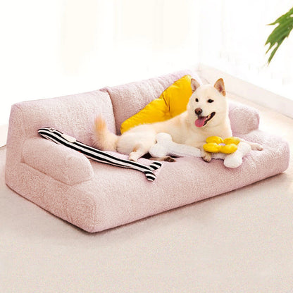 Snoozle – Haustier-Ecke im Retro-Stil mit Plüschkissen und gemütlichem Komfort
