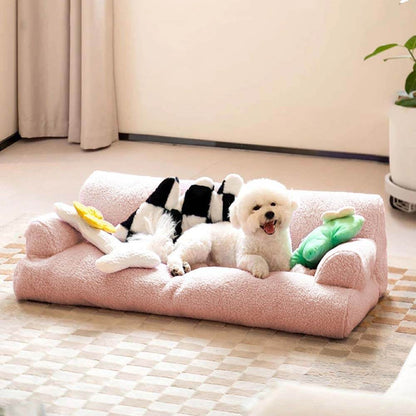 Snoozle – Haustier-Ecke im Retro-Stil mit Plüschkissen und gemütlichem Komfort
