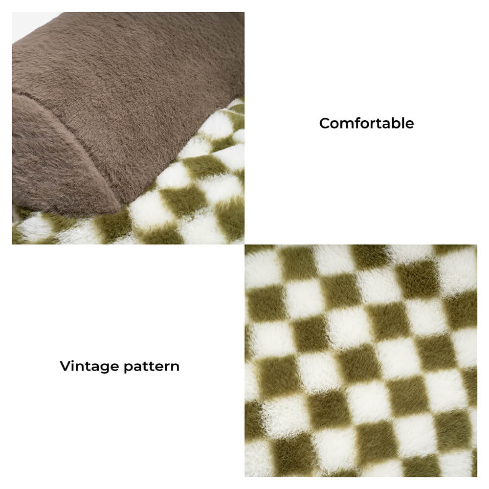 Snoozle – Haustier-Ecke im Retro-Stil mit Plüschkissen und gemütlichem Komfort