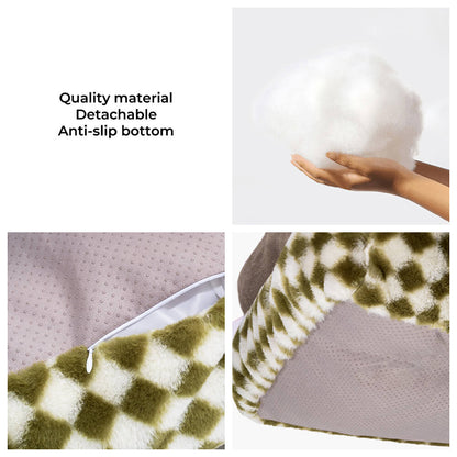 Snoozle – Haustier-Ecke im Retro-Stil mit Plüschkissen und gemütlichem Komfort