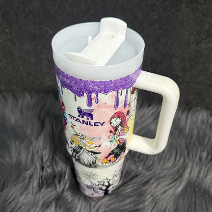 FestiveSip – Leuchtender Isolierbecher mit magischem Tag-Nacht-Design