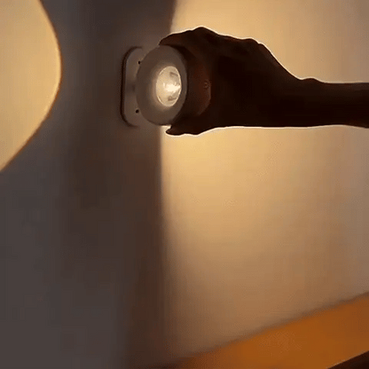GlowEase – LED-Magnetwandlicht mit zwei Leuchtenköpfen und Fernbedienung