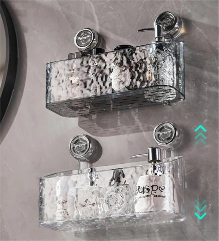 FlexRegal – Bohrfreies Badezimmer-Regal mit starker Saugkraft