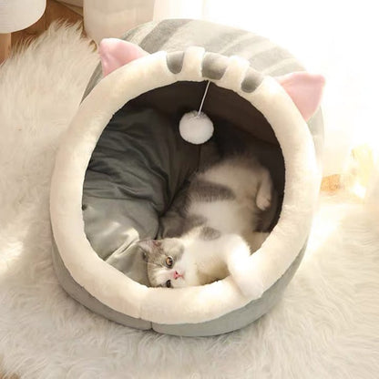 SnuggleNest – Weiches und stilvolles Katzenbett, das jedes Haustier liebt