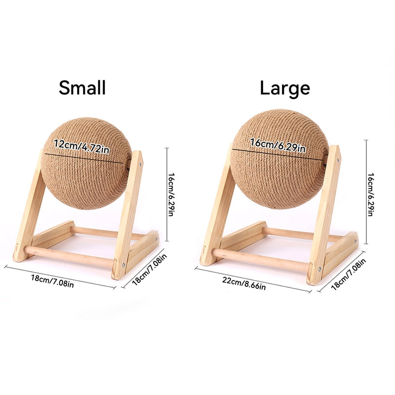 ScratchJoy – Kratzspielzeug aus Holz für gesunde Krallen
