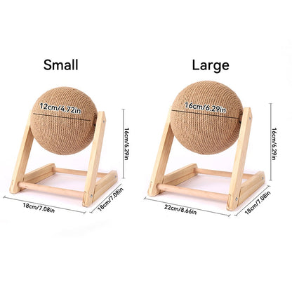 ScratchJoy – Kratzspielzeug aus Holz für gesunde Krallen