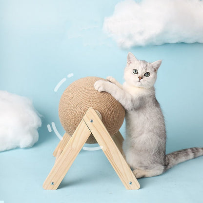 ScratchJoy – Kratzspielzeug aus Holz für gesunde Krallen
