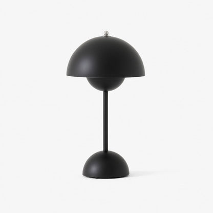 Curaçao – Wiederaufladbare Retro-Tischlampe mit farbenfrohem, minimalistischem Design