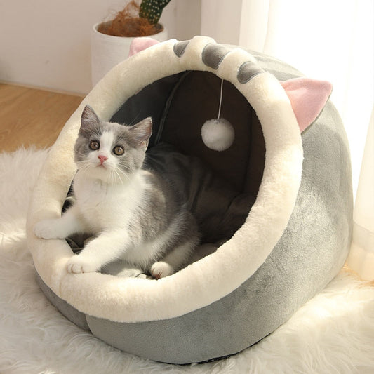 SnuggleNest – Weiches und stilvolles Katzenbett, das jedes Haustier liebt