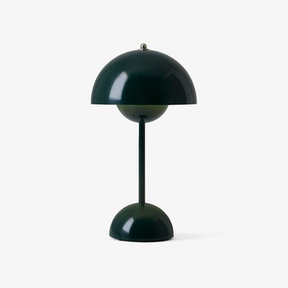Curaçao – Wiederaufladbare Retro-Tischlampe mit farbenfrohem, minimalistischem Design
