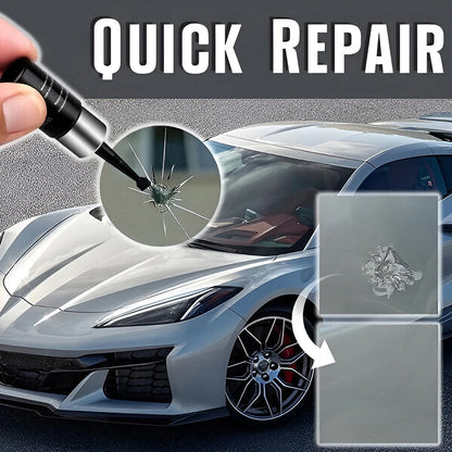 ClearFix – Glasreparatur-Set für schnelle Rissreparaturen 1 + 1