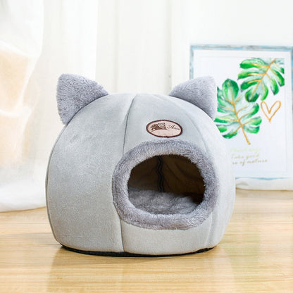 SnugglePaw – Weiches und warmes Katzenhaus für Entspannung im Haus
