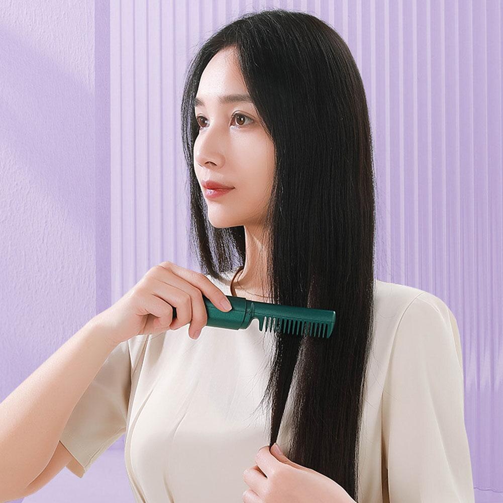 StyleFusion – 2-in-1-Elektrokamm für glattes Haarstyling
