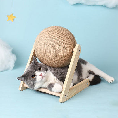 ScratchJoy – Kratzspielzeug aus Holz für gesunde Krallen