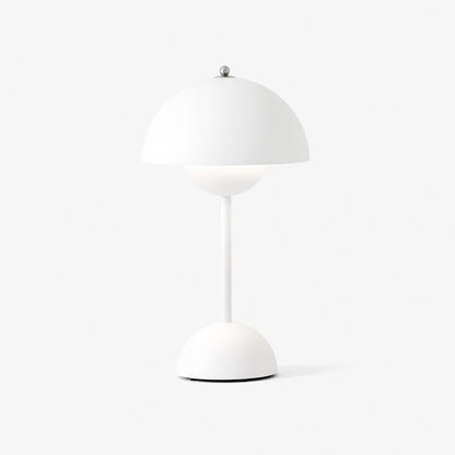 Curaçao – Wiederaufladbare Retro-Tischlampe mit farbenfrohem, minimalistischem Design