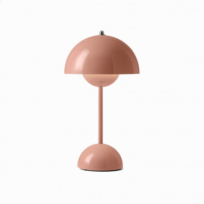 Curaçao – Wiederaufladbare Retro-Tischlampe mit farbenfrohem, minimalistischem Design