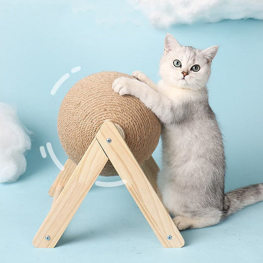 ScratchJoy – Kratzspielzeug aus Holz für gesunde Krallen