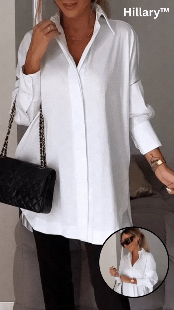 Hillary™ Lange Polobluse
