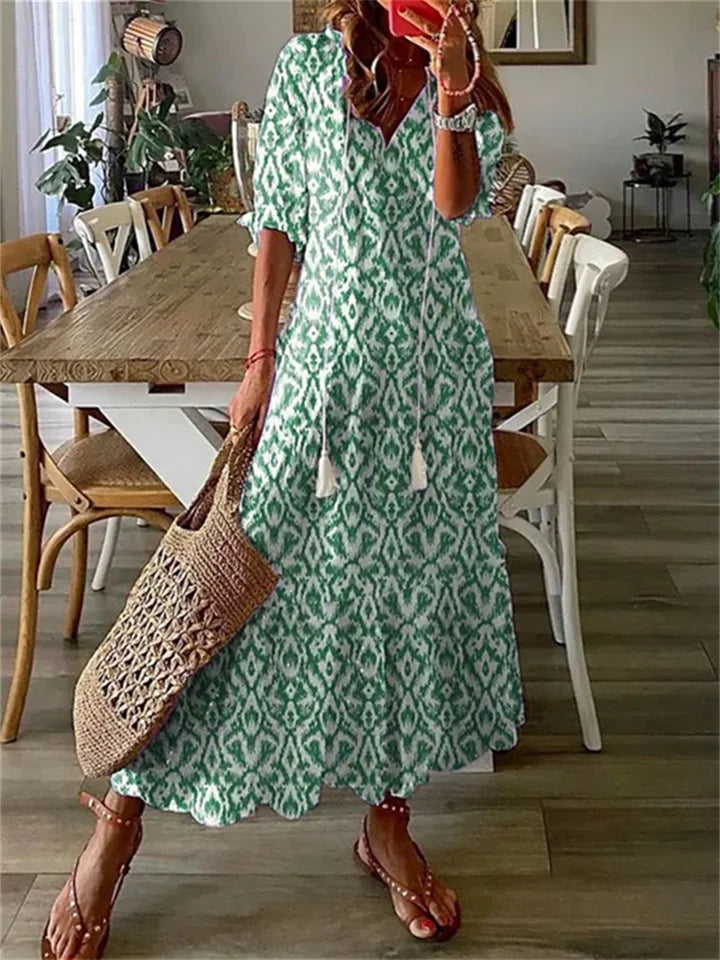 Clotilde – Leichtes Sommer-Maxikleid für Damen