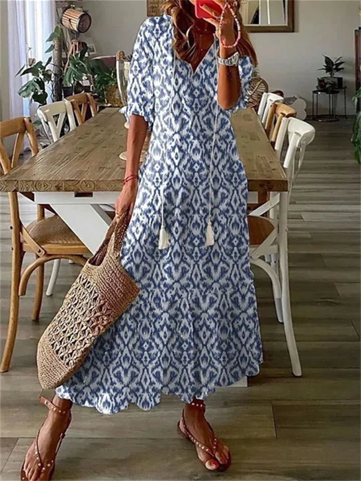 Clotilde – Leichtes Sommer-Maxikleid für Damen
