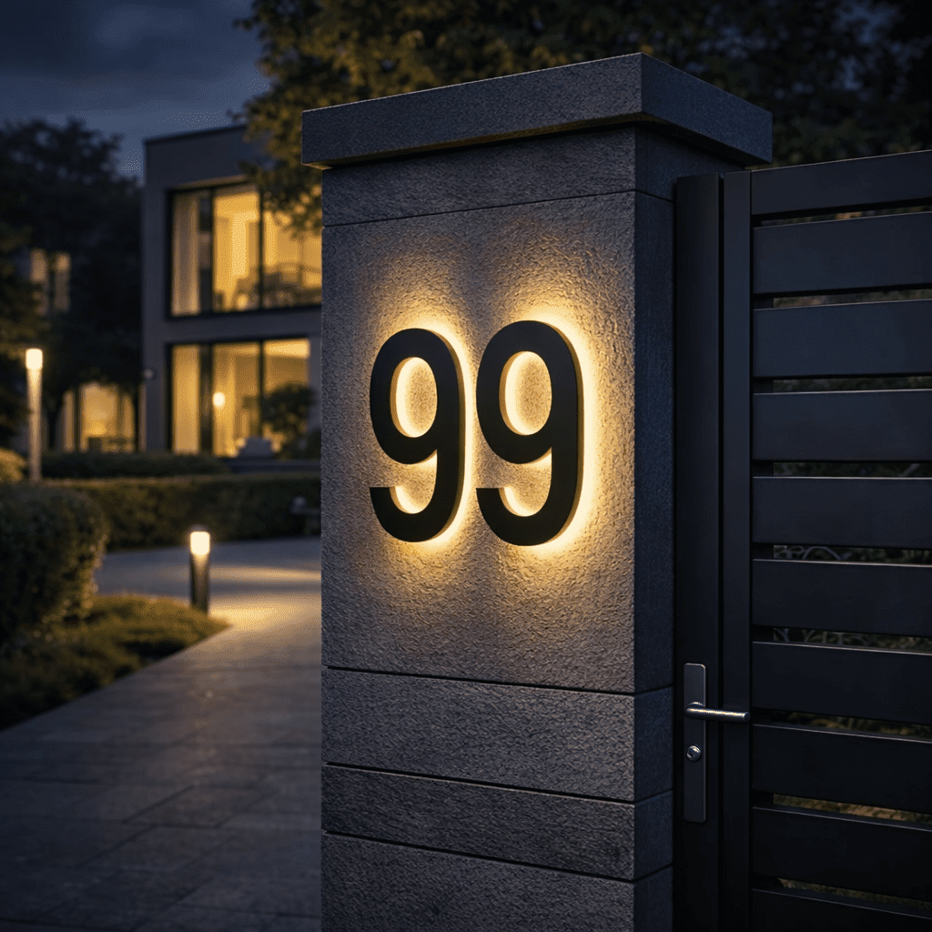 LumiMark - Machen Sie Ihre Adresse Tag und Nacht mühelos sichtbar