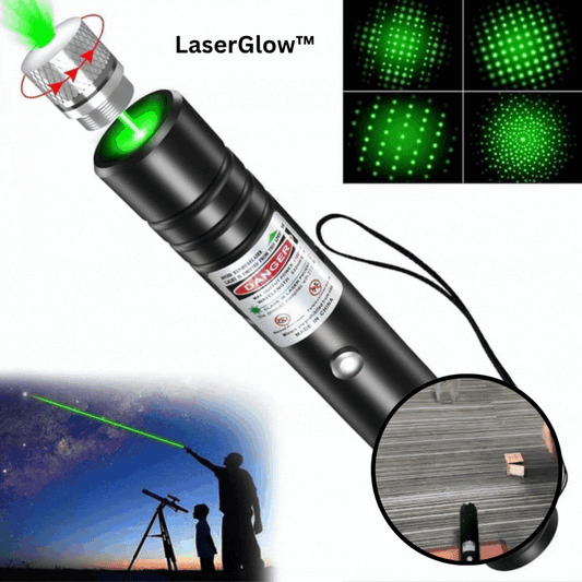 LaserGlow - Rot-Grüner Laserpointer mit starkem Strahl