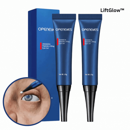 LiftGlow – Peptid-Augen-Lifting-Gel zur Reduzierung von Falten und hängenden Augenlidern