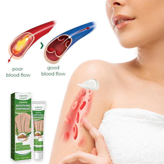 1+1 Gratis | LipomaCure™ Salbe | Gegen Lipome & Schwellungen | Mit Ingwer & Safran | Natürlich & Tiefenwirksam