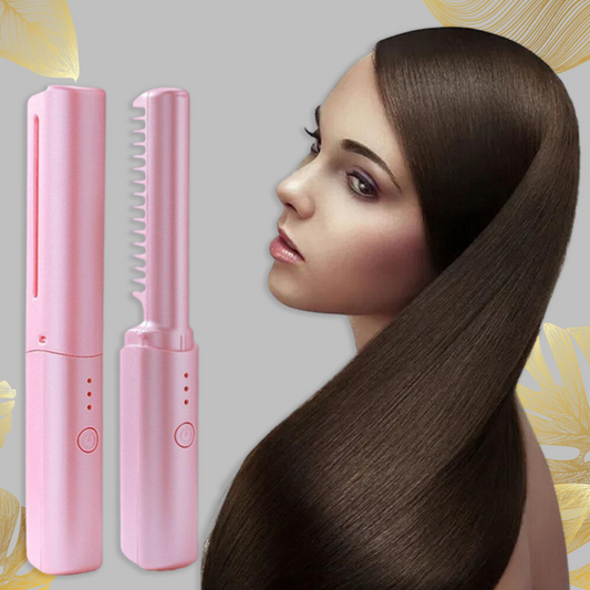 StyleFusion – 2-in-1-Elektrokamm für glattes Haarstyling