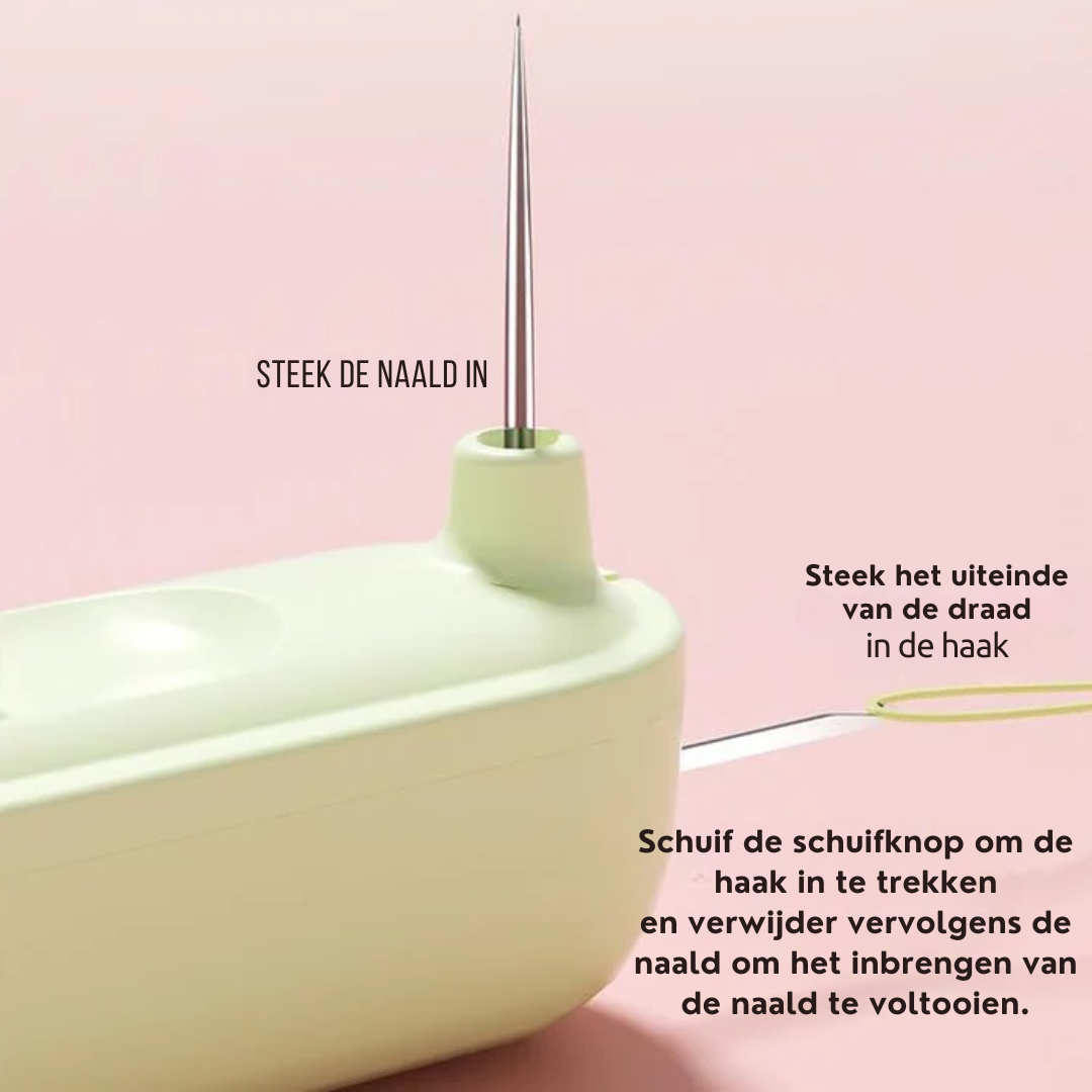ThreadMate – 2-in-1-Nadeleinfädler und Nahttrenner 1+1 Gratis
