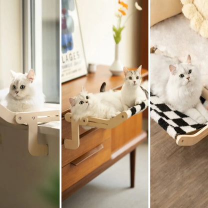 EasyHang – Tragbare Hängematte für Katzen zum Sonnenbaden und Schlafen