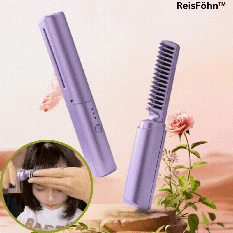 Reisehaartrockner – Kompakter, wiederaufladbarer Haarstyler für unterwegs