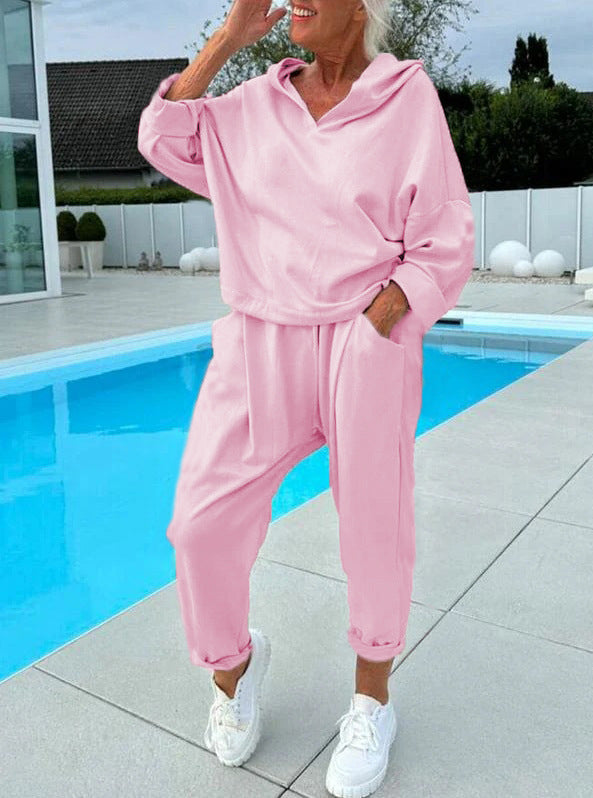 Miriam – Kapuzenpullover und Hosen-Set mit bequemer Passform